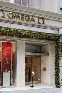 Omega in New York City on Black Friday, 2020.