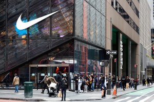 Nike in New York City on Black Friday, 2020.