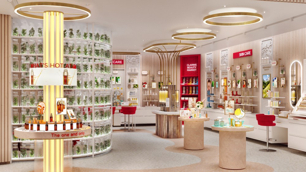Inside Groupe Clarins' 3-D Virtual Boutique