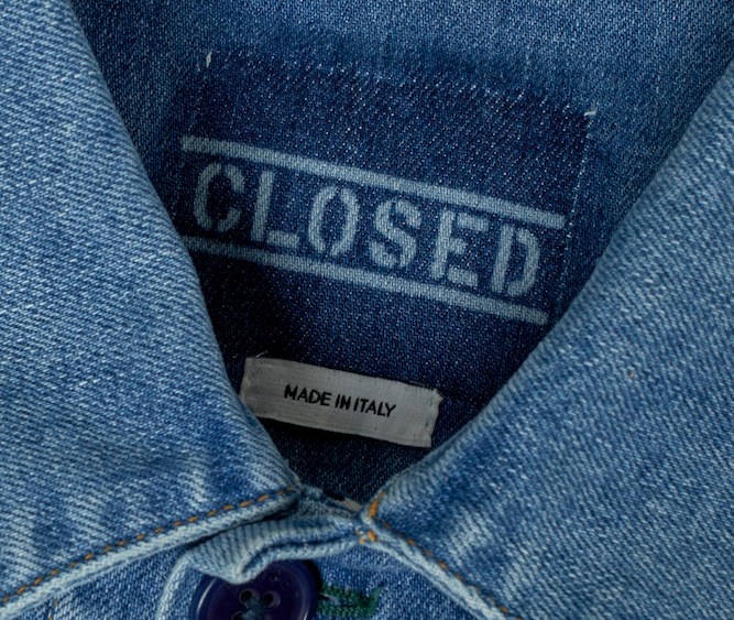 Closed teamed with Italian denim mill Candiani to develop a line of completely degradable garments made of stretch denim.