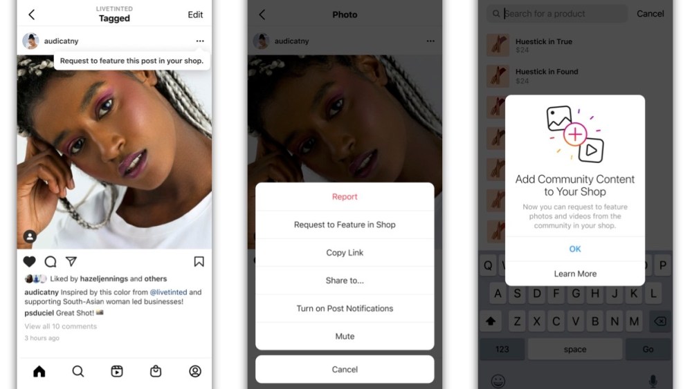 A look at Community Content, a new feature from Instagram