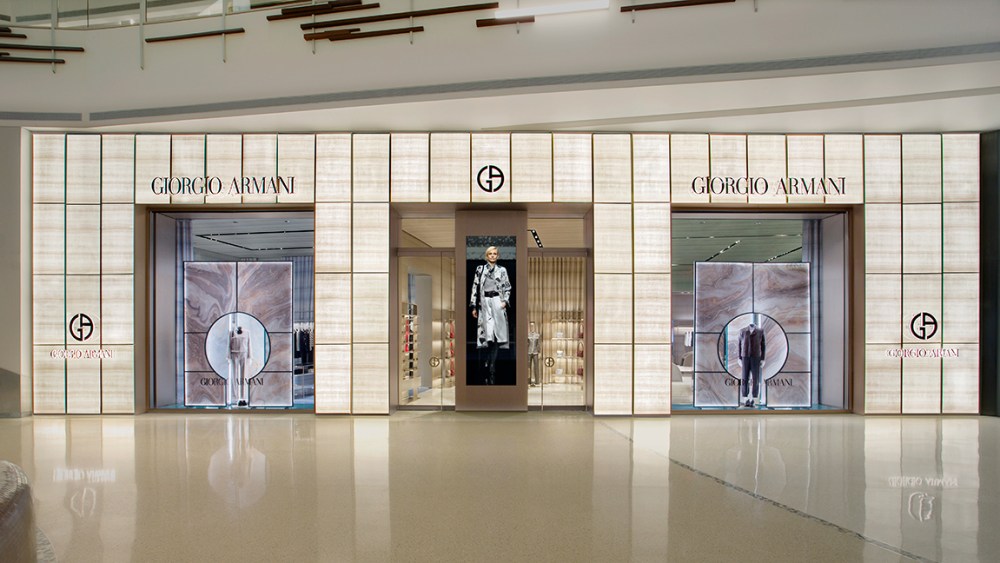 Giorgio Armani Opens Boutique at Crystals Las Vegas