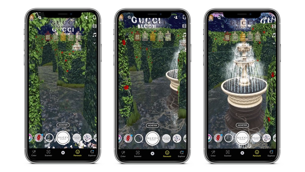Gucci Beauty Launches Snapchat Portal AR Lens Game