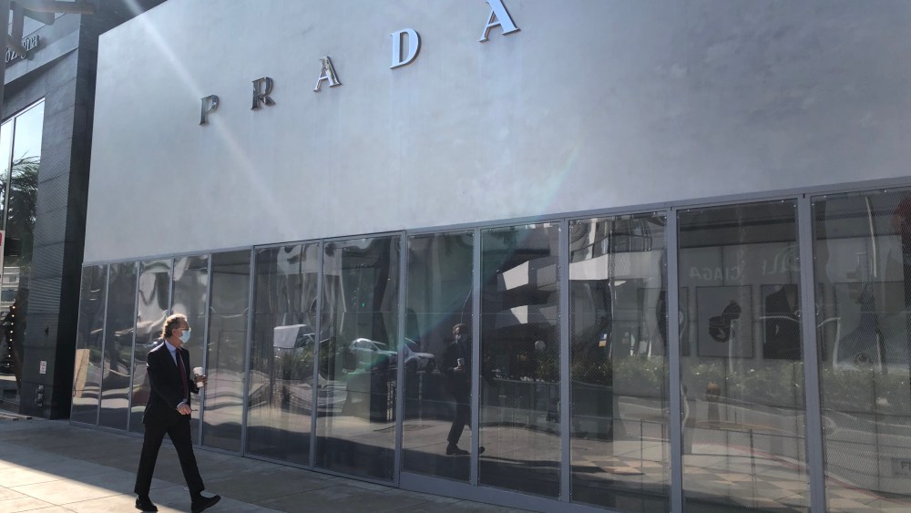 Prada, L.A. retail closing Election Day