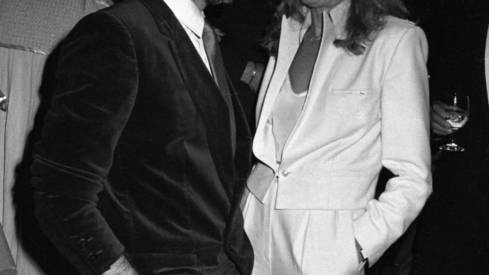 Gianni Versace and Isa Stoppi