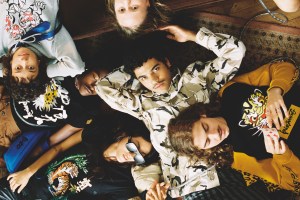 Looks from Kenzo's capsule collection with Kansai Yamamoto.