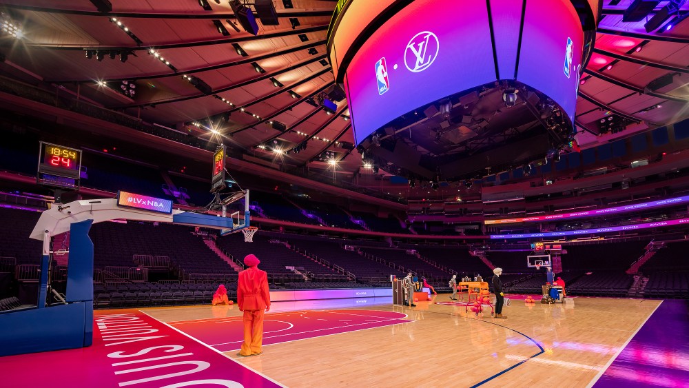 The LVxNBA virtual experience