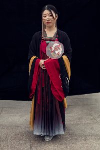 Attendees at the Xitang Hanfu Festival in China.