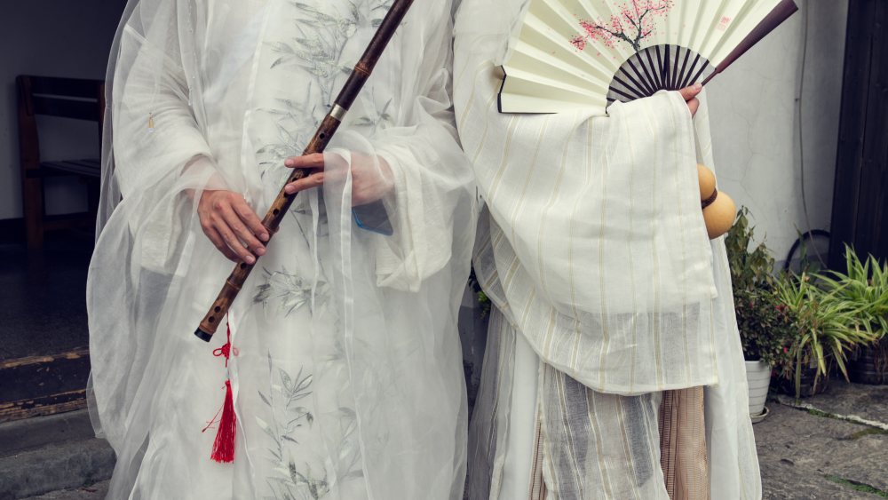 Attendees at the Xitang Hanfu Festival in China.