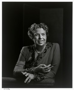 Eleanor Roosevelt by Yousuf Karsh