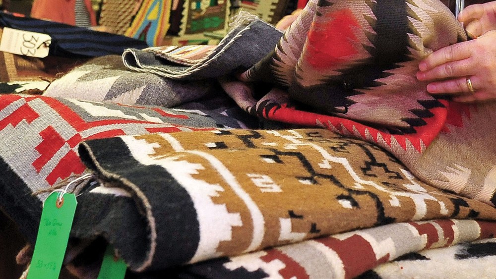 Navajo rugs in Prescott, Ariz.