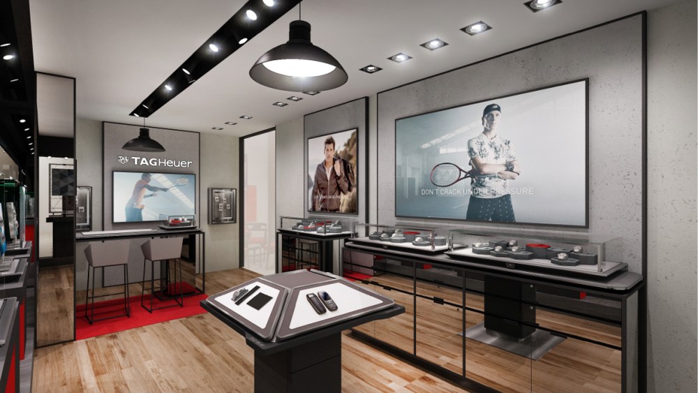 A Tag Heuer store