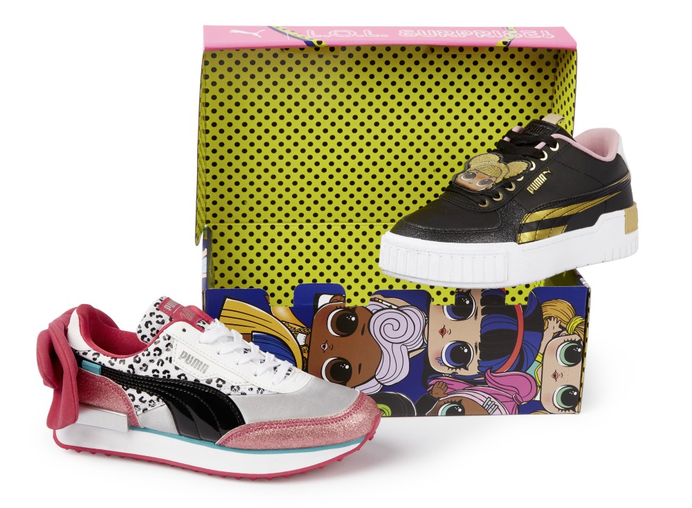 Puma's L.O.L. Surprise! collection includes two sneaker designs