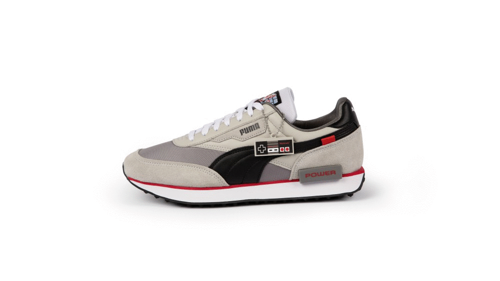 Puma and Champion tap into nostalgia mania with giftable apparel and footwear feting the generation-defining Super Mario Bros. video game.