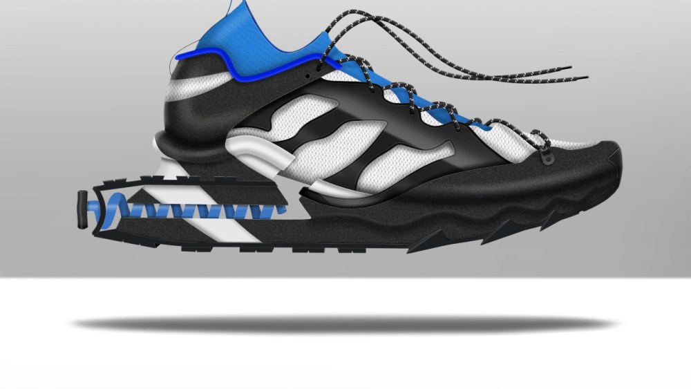Caption: Ryan Roddy's winning design includes a removable corkscrew in the sole.