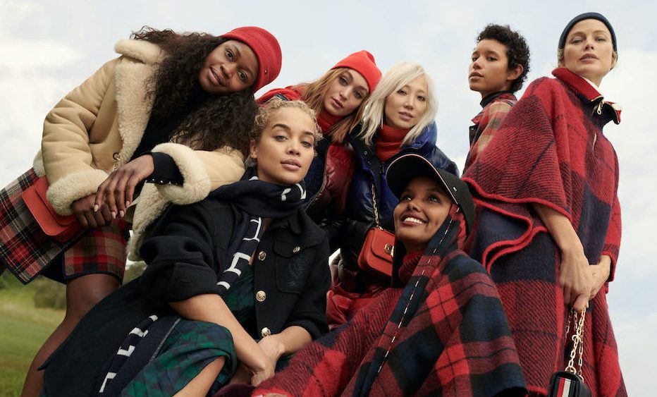 Precious Lee, Haima Aden and Carolyn Murphy front Tommy Hilfiger’s Fall 2020 Tommy Icons campaign centered on diversity and inclusion.
