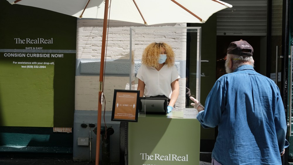 The RealReal curbside service