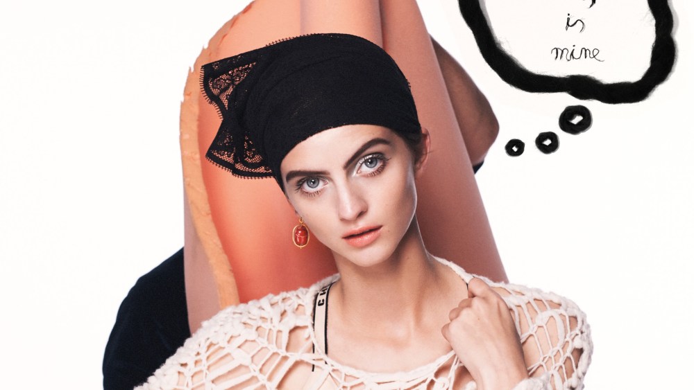The cover of Vogue Italia's November issue.