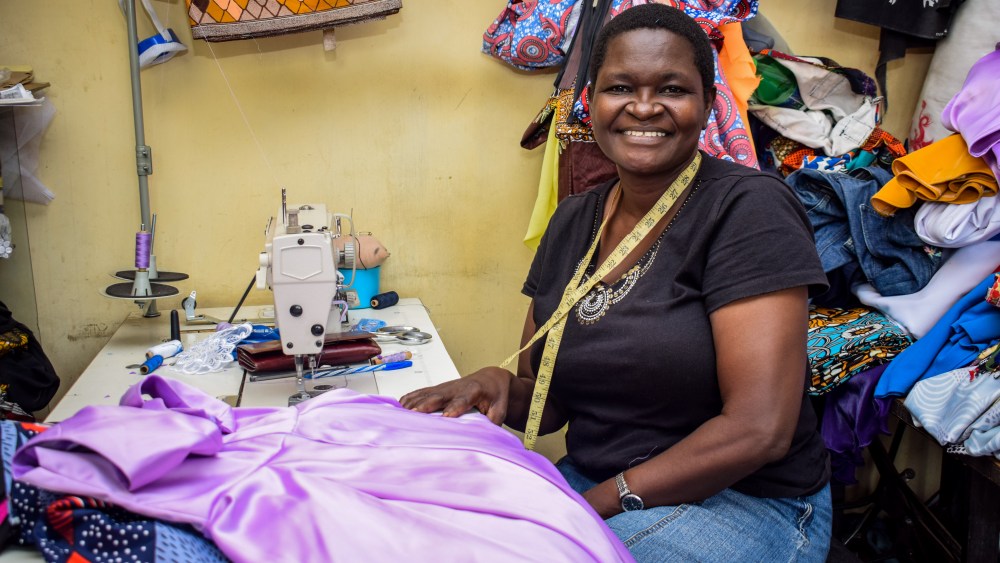 A woman working with charity organization World Connect, which is one of the ten charities Do Good initiative support.