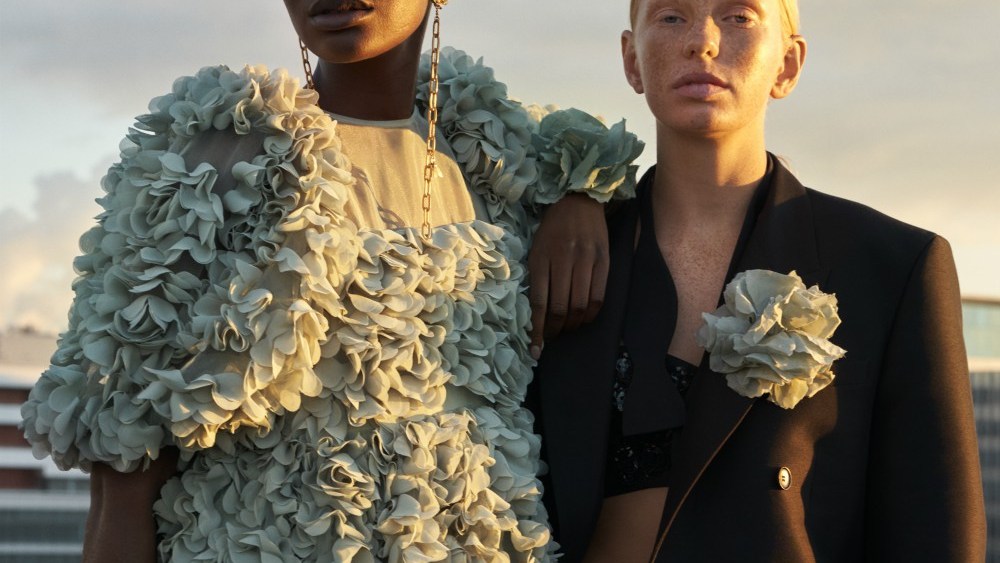 See the seasonal looks in Hennes and Mauritz's latest fashion collection made using fabrics derived from agricultural and plastic waste.