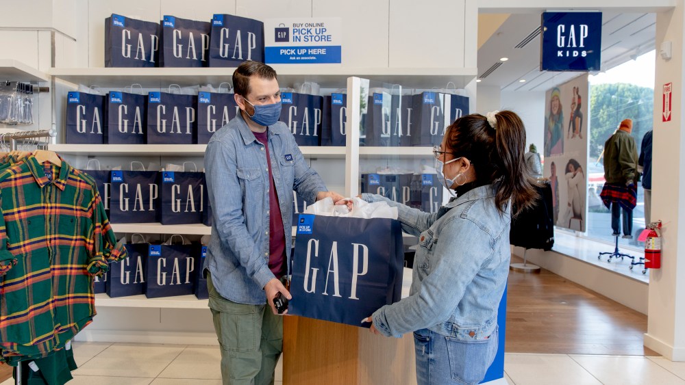 gap store pick up in store mask