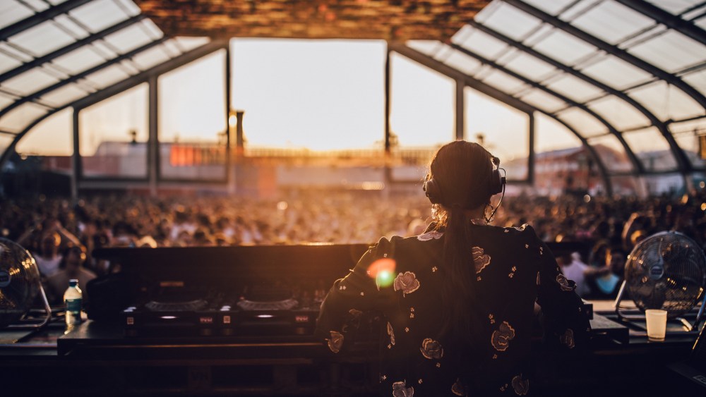 Honey Dijon on stage
