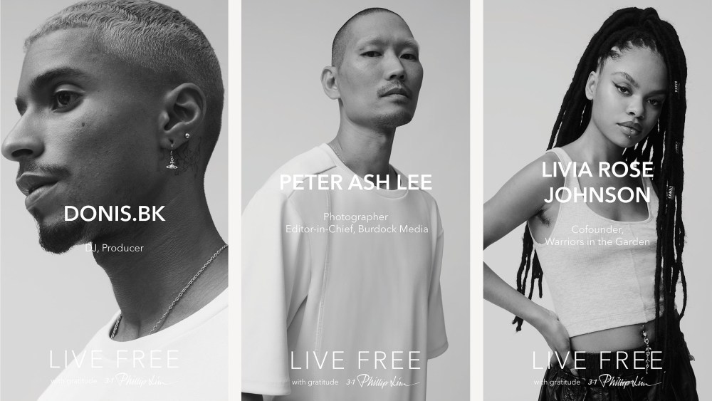 Donis.Bk, Peter Ash Lee and Livia Rose Johnson.