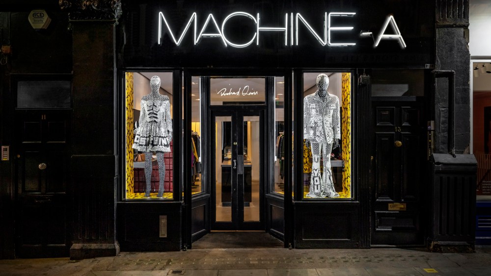 Richard Quinn window takeover at Machine-A earlier this year.