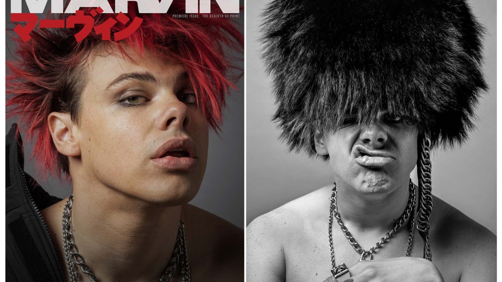The premier issue of Marvin with cover star Yung Blud.