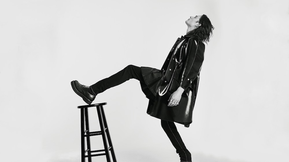 Leather, latex and denim are forces to be reckoned with this fall.