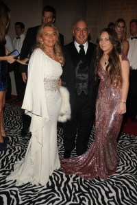 Tina Green, Philip Green and Chloe Green attend the Metropolitan Museum of Art's 2009 Costume Institute gala.