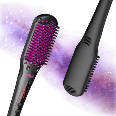 tymo hair straightener brush