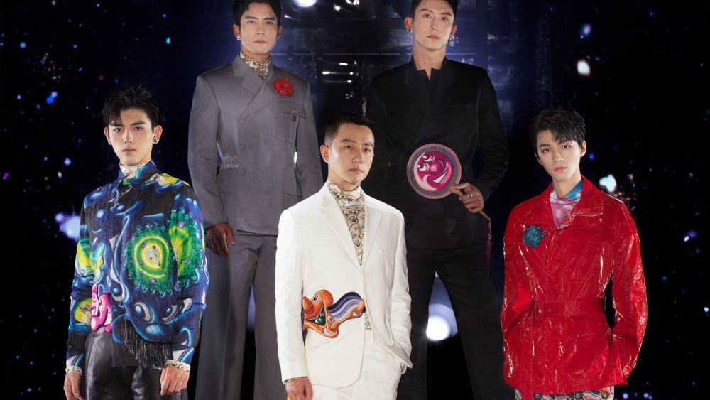 Dior China ambassadors at the Beijing event.