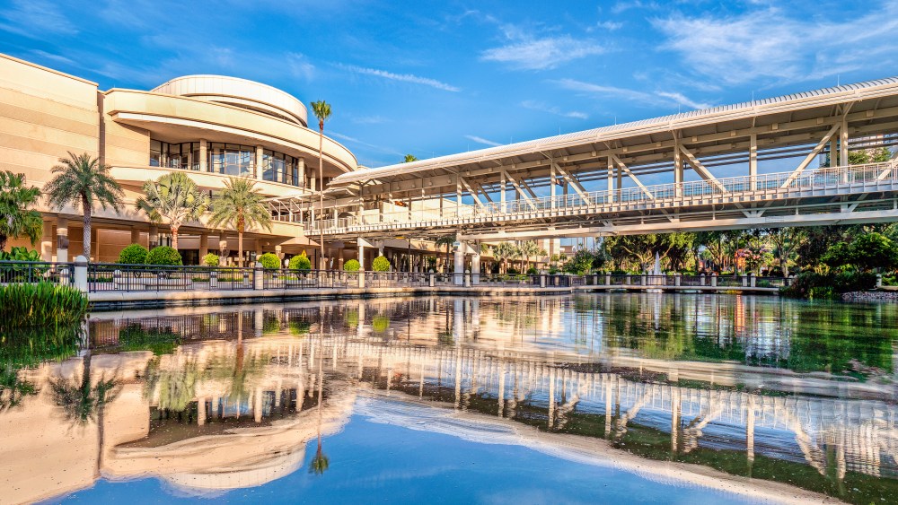 The Orange County Convention Center in Orlando.