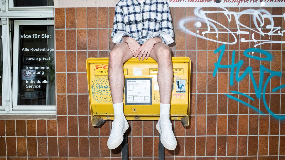 An image from the ad campaign for the global launch of the Closed's Coreva capsule collection.