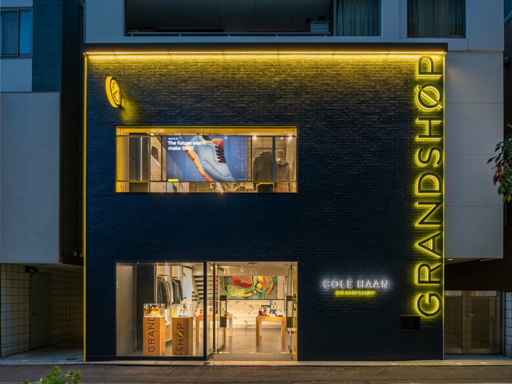 Cole Haan opened its third Japanese Grandshop on Tokyo's Cat Street