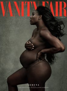 Serena Williams wore her own Commando thong on the cover of Vanity Fair in 2017.