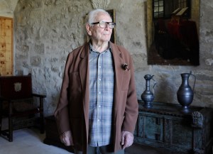 Pierre Cardin in the Castle of Lacoste