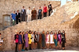 Pierre Cardin at Castle of Lacoste