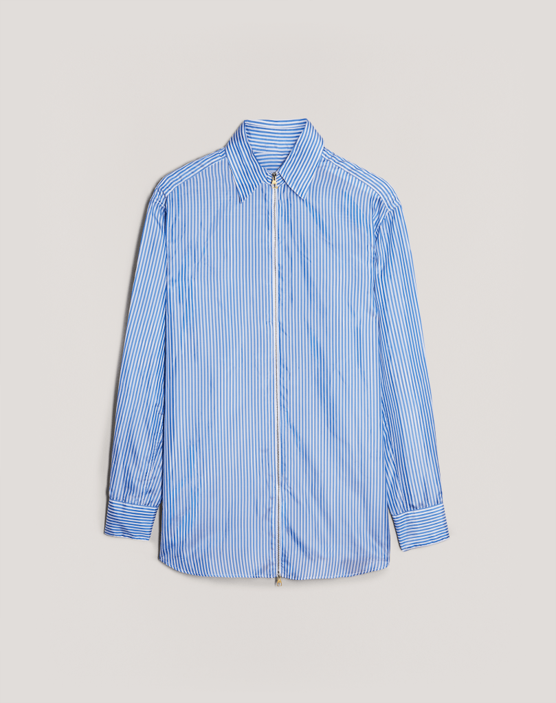 Dunhill Striped zip shirt