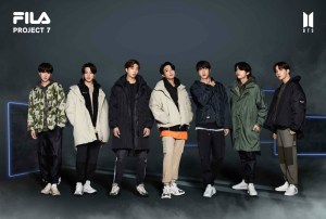 Street-savvy, Seoul-based Fila launched the Project 7 military-inspired cold-weather apparel and footwear capsule with K-pop sensation BTS.