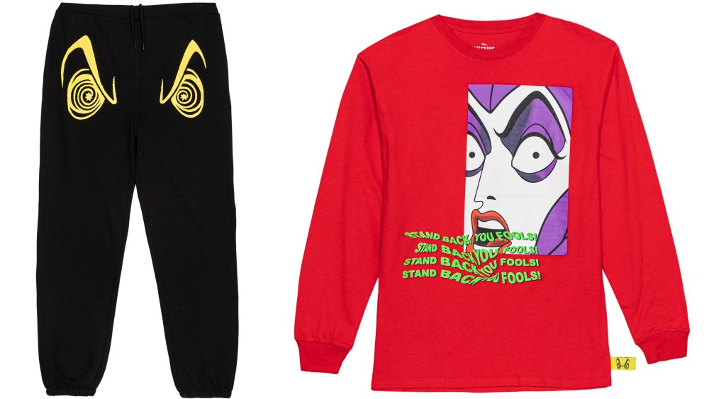 A look from Heidi Klum x Disney Villains collection.