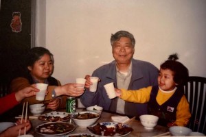 "It was during Chinese New Year family gathering with my grandparents in Beijing. My earliest memories are celebrating the holidays with my family; I miss them a lot living in the States." - Chenghui "Helen" Zhang, Social Work