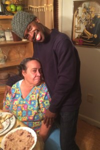 "Me visiting family for Thanksgiving dinner about three years ago, the holidays always reminds me of my grandma Margaret she was the one who brought me and my family here from Jamaica in pursuit of a better life. She passed away In February 2019. IÓm sure she is very proud of the person I became today." - Edvin Thompson, Theophilio