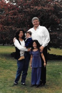 "The first and last time my family attempted a holiday card photo. I remember wondering if anyone would be able to see my sneakily extended middle finger in the final frame. Giving the finger in chenille.Ó - Dana Hurwitz, Bond Hardware
