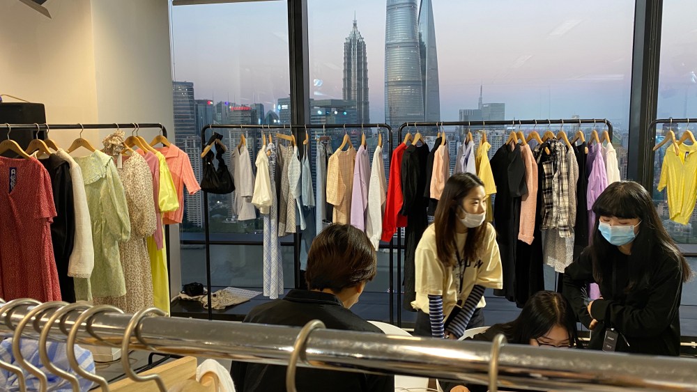 A showroom in Shanghai