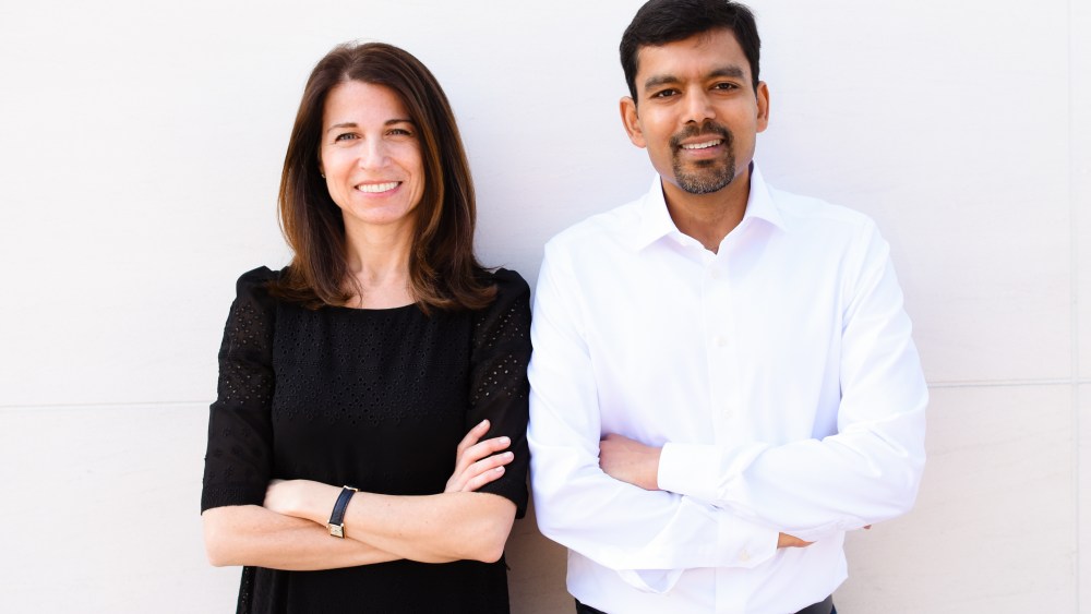 The Yes cofounders Julie Bornstein and Amit Aggarwal.