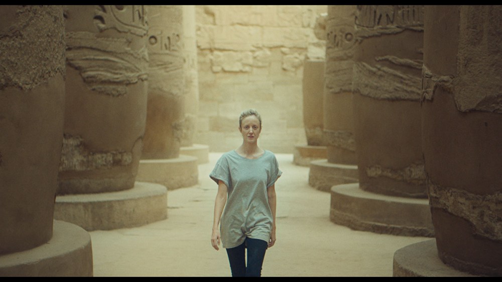 Andrea Riseborough in a still from "Luxor."