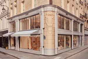 The new Loewe boutique on Rue Saint-Honore in Paris.