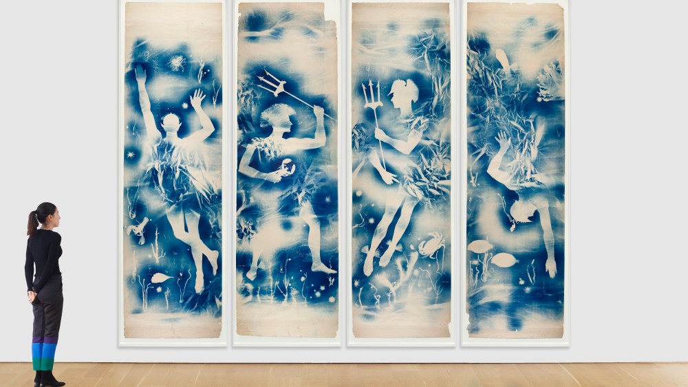 The panels from Matson Johns, the pseudonym used by Robert Rauschenberg and Jasper Johns in the Fifties.